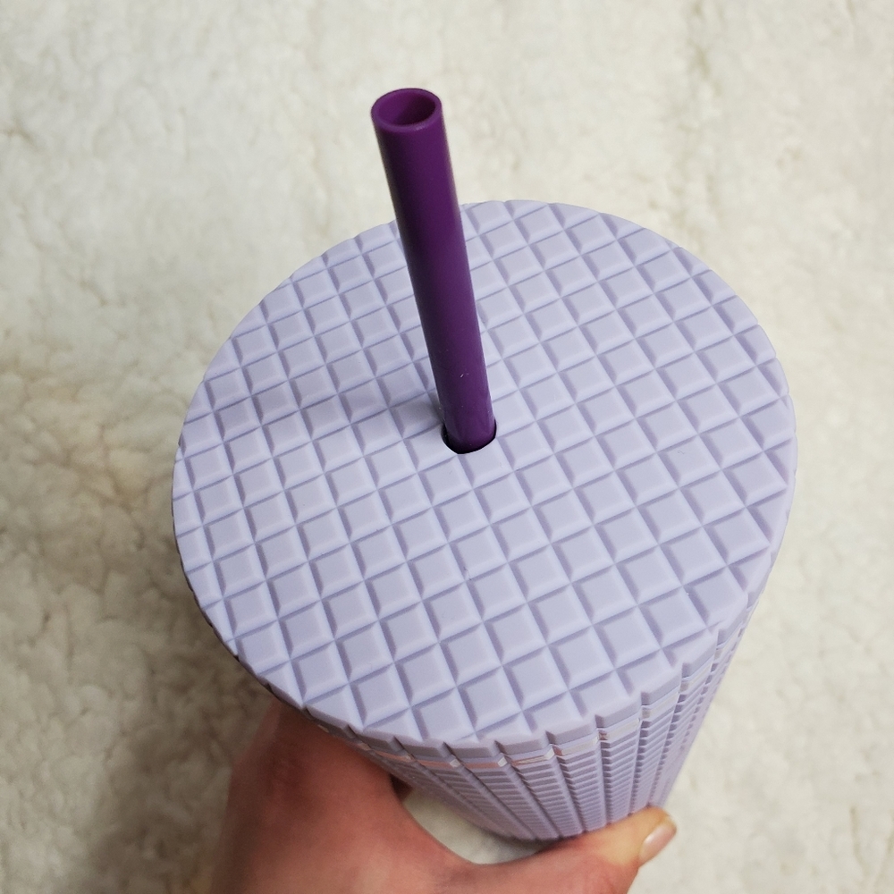 Starbucks Lilac Matte Grid Tumbler Valentine's Day - Picture 7 of 10
